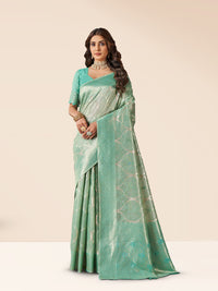 Samiksha Silk in Teal