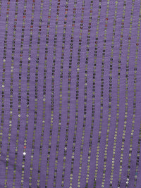 Women Sequinned Embellished Heavy Work Saree in purple