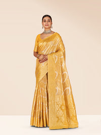 Etasha Silk In Golden Yellow