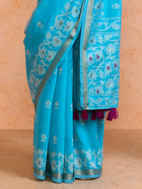 Vinita Cotton in Light Blue