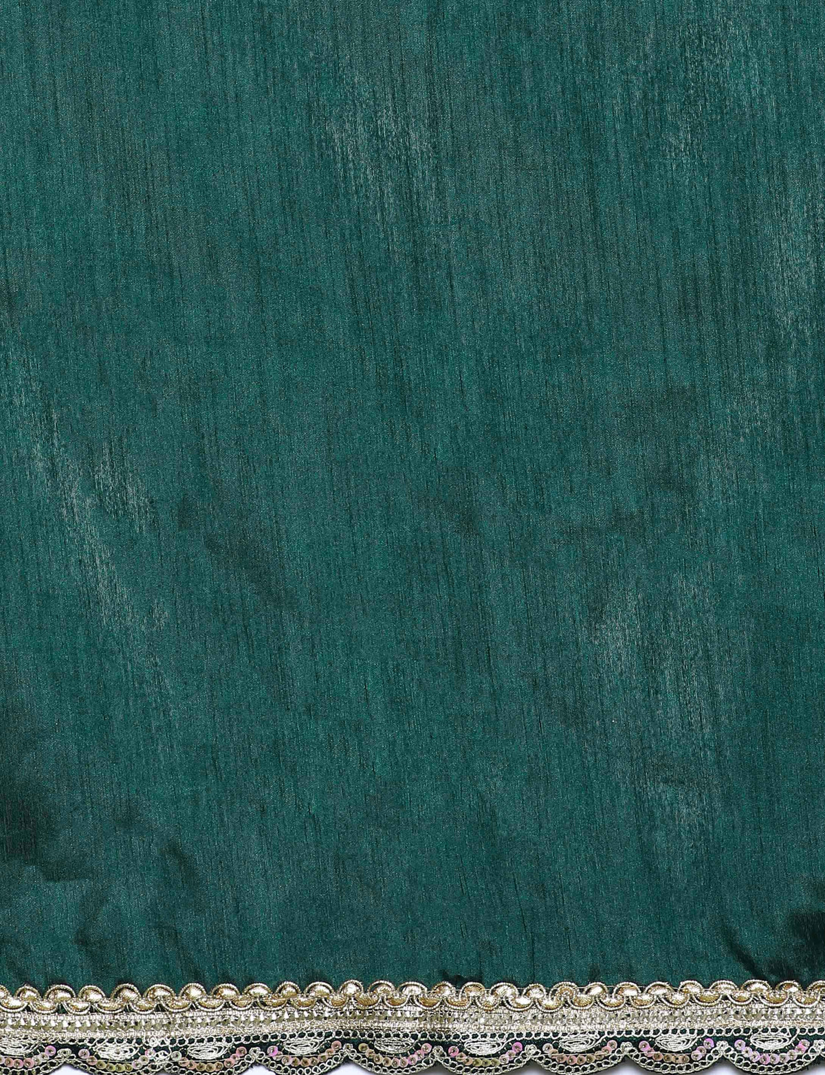 Embellished Satin Silk Sequinned With Tassles Saree in sea green