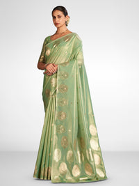 Viloni Silk in Green