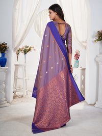 Jamuna Silk in Peacock Blue