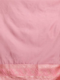 Woven Design Chanderi Cotton Saree in Light Blue