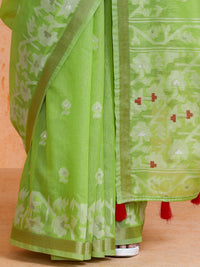 Vinita Cotton in Green