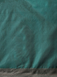 Woven Design Chanderi Cotton Saree in Green