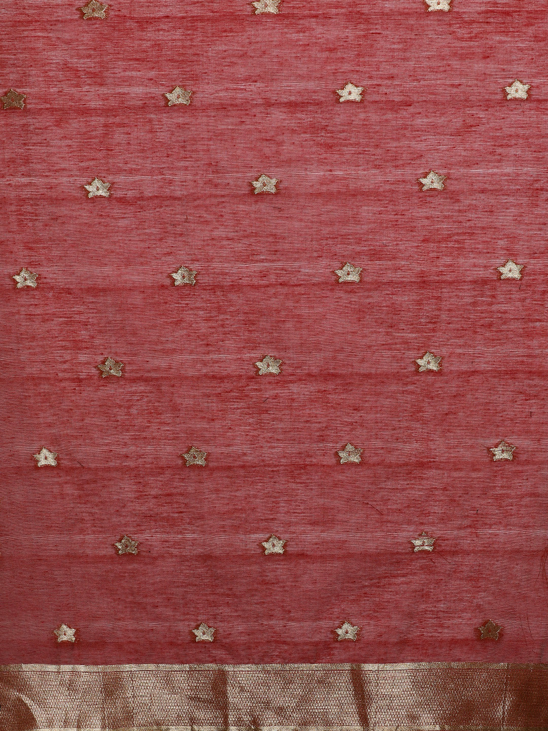 Floral Embellished Embroidered Chanderi Saree in grey