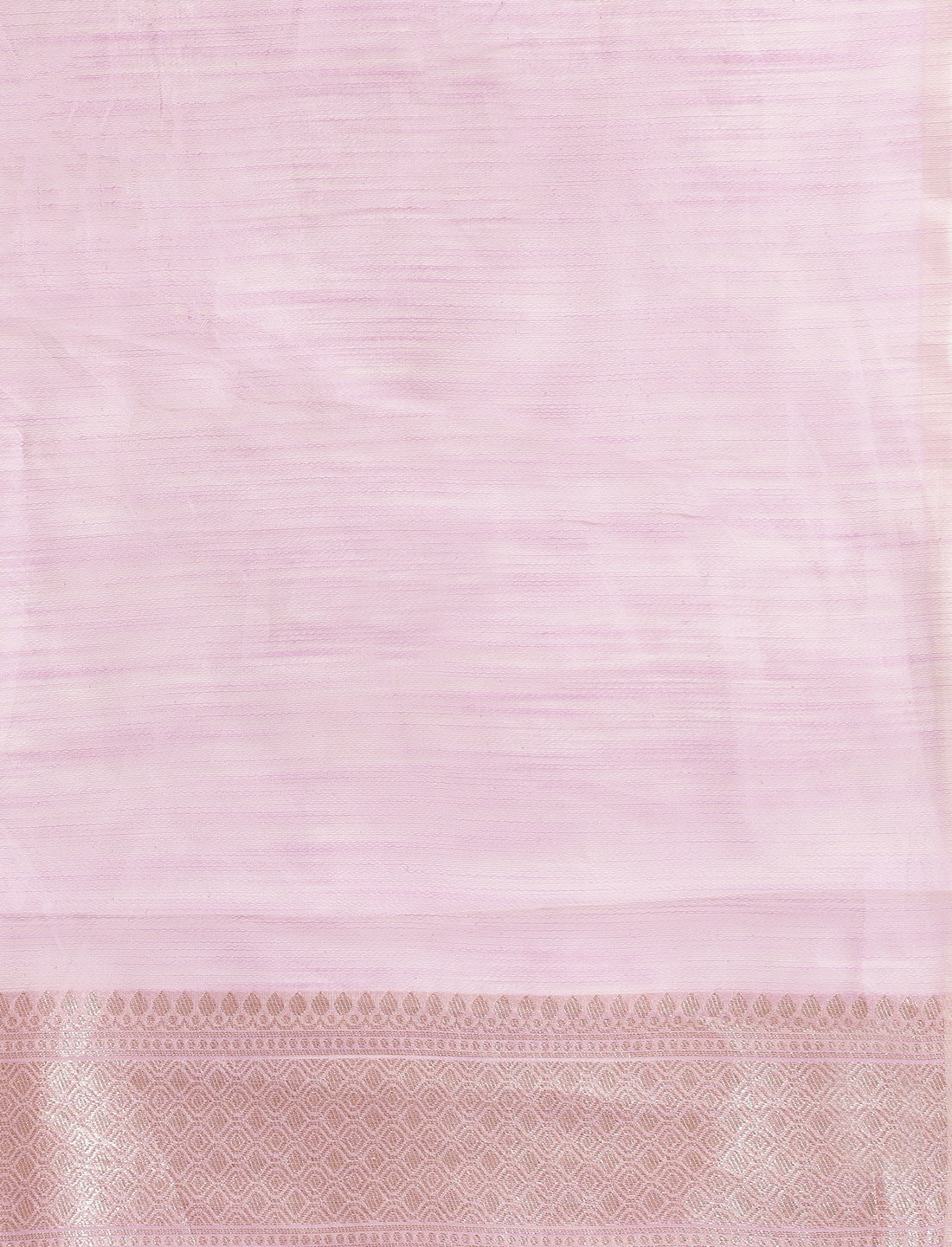 Ethnic Motifs Woven Design Muga Saree With Unstitched Blouse in Purple