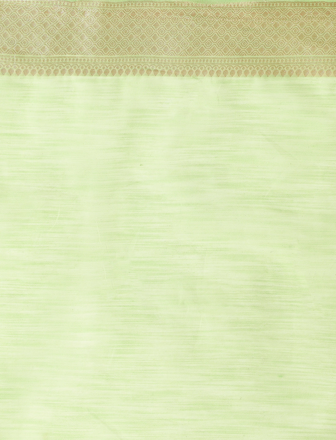 Ethnic Motifs Woven Design Muga Saree in Green