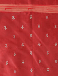 Paithani Woven Design Saree With Blouse in Sea Green and Orange