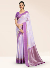 Rohini Cotton In Lavender & Grape Purple