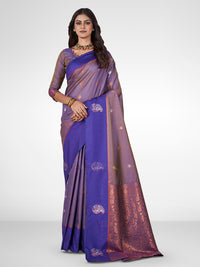 Jamuna Silk in Peacock Blue