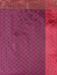 Ethnic Motif Woven Design Banarasi Saree in Purple