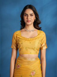 Shireen Cotton In Turmeric Yellow