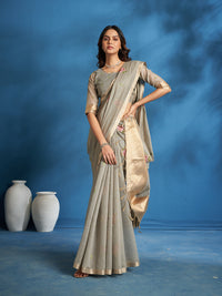 Shireen Cotton In Steel Grey