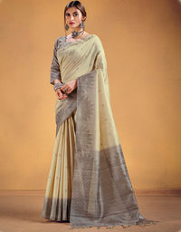 Andaz Cotton Saree Clay (CC/V1)