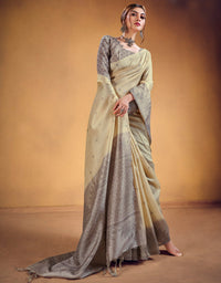 Andaz Cotton Saree Clay (CC/V1)