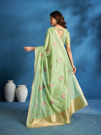 Shireen Cotton In Light Green