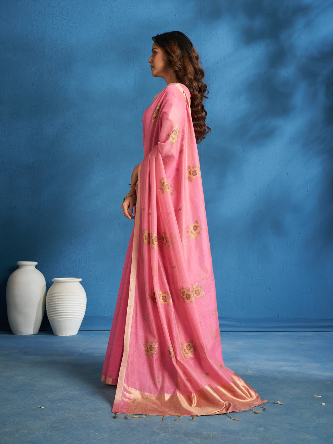 Shireen Cotton In Rose Pink