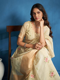 Shireen Cotton In Cream White