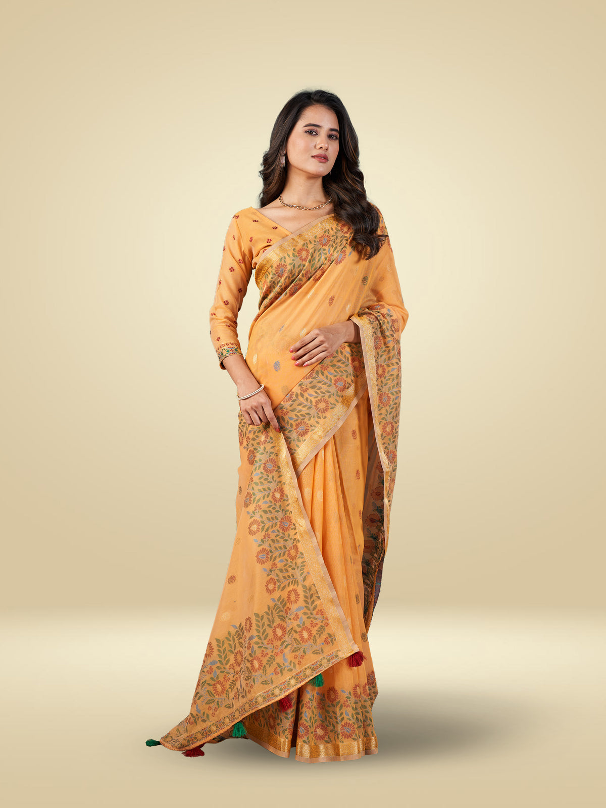 Mahira Cotton Orange