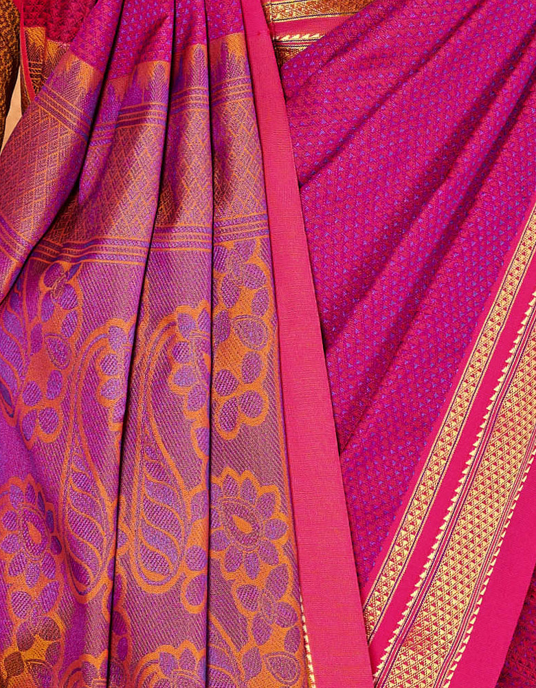 Rajkanya Khun Saree Pink