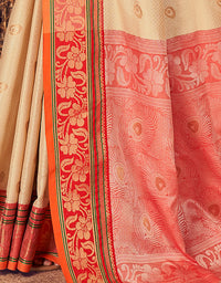 Rajmani Khun Saree Cream