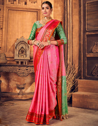 Rajmani Khun Saree Pink