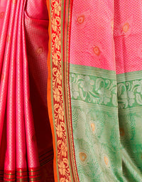 Rajmani Khun Saree Pink