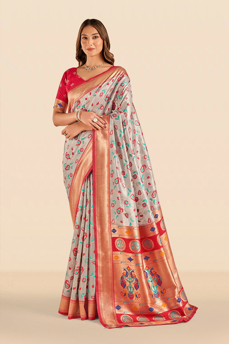 Rangini Silk in Grey