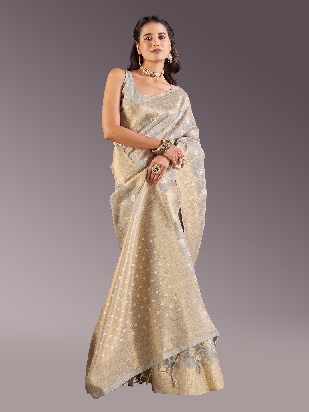 Mallika Cotton Grey