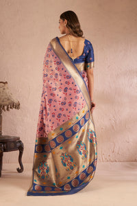 Rangini Silk in Bright Pink