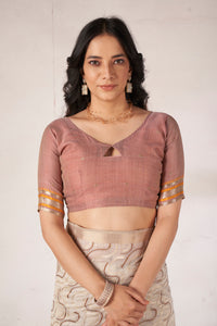 Zaika Cotton In Beige And Brown