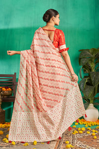 Twara Cotton in Red