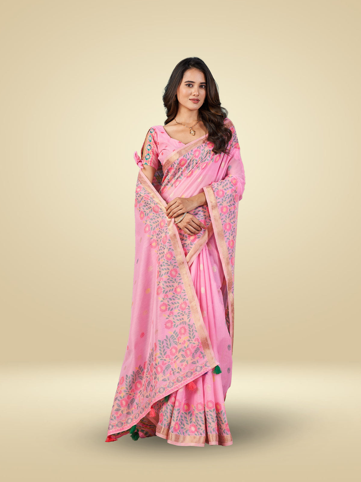 Mahira Cotton Pink