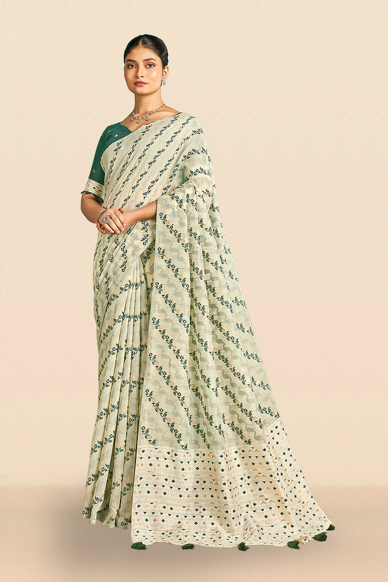 Twara Cotton in Green