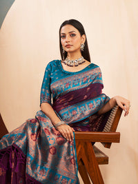 Varaa Cotton In Purple