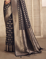 Kabini Banarasi Silk Saree Black