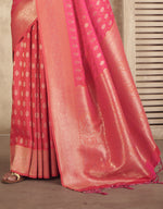 Kabini Banarasi Silk Saree Pink