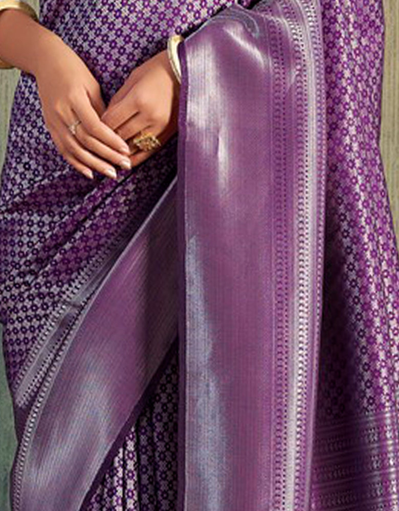 Soma Silk Purple