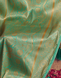 The Intense Vastra Silk Saree Salmon Pink