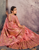 The Peace Vastra Silk Saree Pink